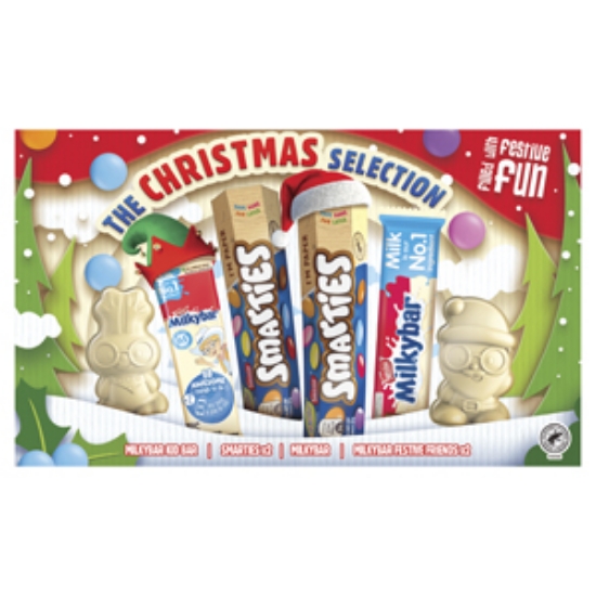 Picture of Christmas Nestle Selection Box MED 129.4G x9